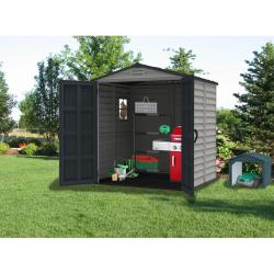 DURAMAX 30425 StoreMate Plus Zahradní domek 190 x 213 x 190 cm, vinylový, šedý/antracit