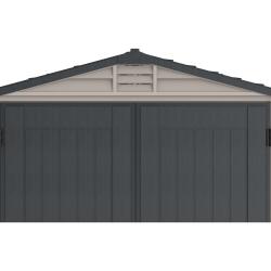 DURAMAX 30425 StoreMate Plus Zahradní domek 190 x 213 x 190 cm, vinylový, šedý/antracit