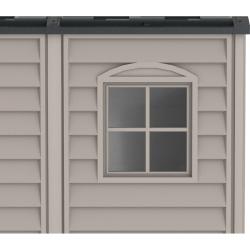 DURAMAX 30425 StoreMate Plus Zahradní domek 190 x 213 x 190 cm, vinylový, šedý/antracit