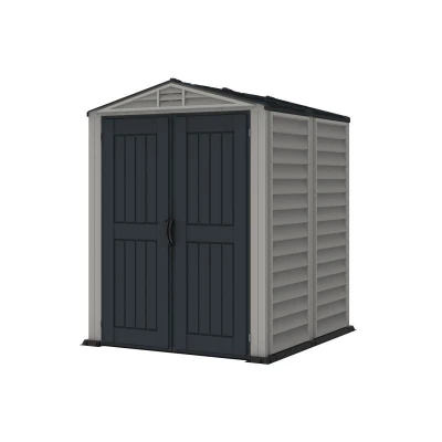 DURAMAX 35525 YardMate Plus Zahradní domek 2,8 m² + podlahová konstrukce, vinylový, šedý/antracit