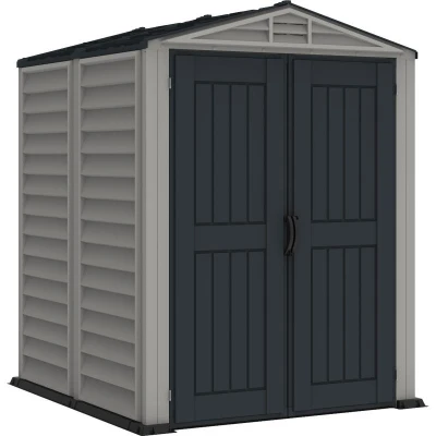 DURAMAX 35525 YardMate Plus Zahradní domek 2,8 m² + podlahová konstrukce, vinylový, šedý/antracit