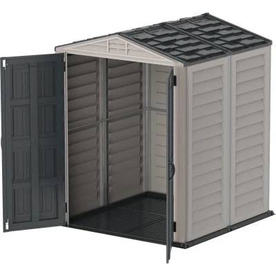 DURAMAX 35525 YardMate Plus Zahradní domek 2,8 m² + podlahová konstrukce, vinylový, šedý/antracit