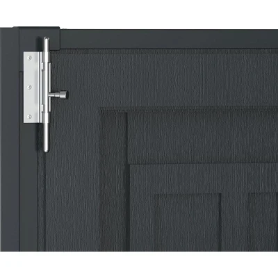 DURAMAX 35525 YardMate Plus Zahradní domek 2,8 m² + podlahová konstrukce, vinylový, šedý/antracit