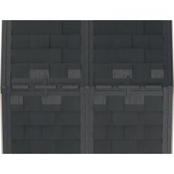 DURAMAX 35525 YardMate Plus Zahradní domek 2,8 m² + podlahová konstrukce, vinylový, šedý/antracit
