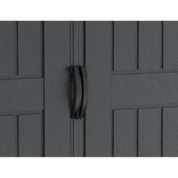 DURAMAX 35525 YardMate Plus Zahradní domek 2,8 m² + podlahová konstrukce, vinylový, šedý/antracit