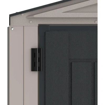 DURAMAX 35525 YardMate Plus Zahradní domek 2,8 m² + podlahová konstrukce, vinylový, šedý/antracit