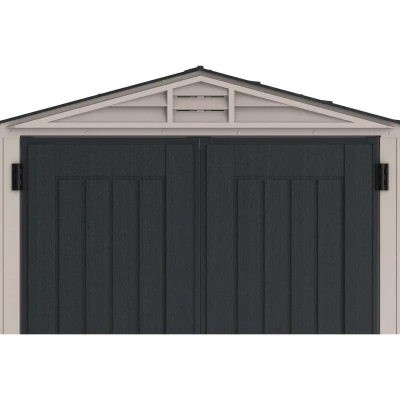 DURAMAX 35525 YardMate Plus Zahradní domek 2,8 m² + podlahová konstrukce, vinylový, šedý/antracit