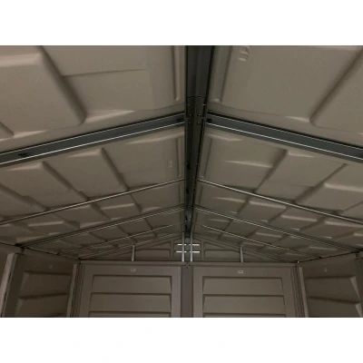 DURAMAX 35525 YardMate Plus Zahradní domek 2,8 m² + podlahová konstrukce, vinylový, šedý/antracit