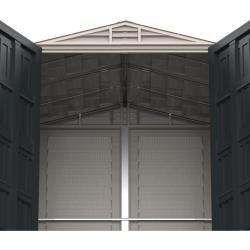 DURAMAX 35825 YardMate Plus Zahradní domek 4,1 m² + podlahová konstrukce, vinylový, šedý/antracit