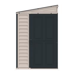 DURAMAX 36725 SideMate Plus Zahradní domek 187 x 123 x 319 cm, vinylový, šedá/antracit
