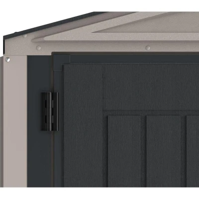 DURAMAX 40116 Apex Pro Zahradní domek 7,6 m² + podlahová konstrukce, vinylový, - šedý/antracit