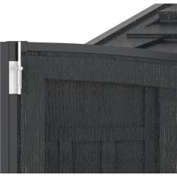 DURAMAX 40116 Apex Pro Zahradní domek 7,6 m² + podlahová konstrukce, vinylový, - šedý/antracit