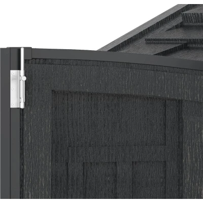 DURAMAX 40116 Apex Pro Zahradní domek 7,6 m² + podlahová konstrukce, vinylový, - šedý/antracit
