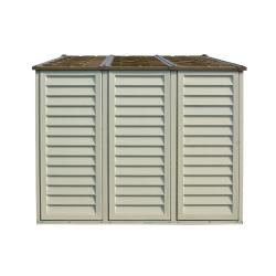 DURAMAX 40214 WoodBridge Plus Zahradní domek 7,6 m² + podlahová konstrukce, vinylový, béžový