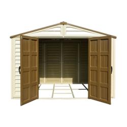 DURAMAX 40214 WoodBridge Plus Zahradní domek 7,6 m² + podlahová konstrukce, vinylový, béžový