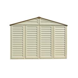 DURAMAX 40214 WoodBridge Plus Zahradní domek 7,6 m² + podlahová konstrukce, vinylový, béžový