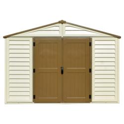 DURAMAX 40214 WoodBridge Plus Zahradní domek 7,6 m² + podlahová konstrukce, vinylový, béžový