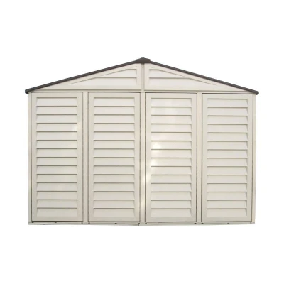 DURAMAX 40214 WoodBridge Plus Záhradný domček 7,6 m² + podlahová konštrukcia, vinylový, béžový