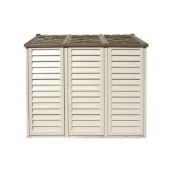 DURAMAX 40214 WoodBridge Plus Zahradní domek 7,6 m² + podlahová konstrukce, vinylový, béžový