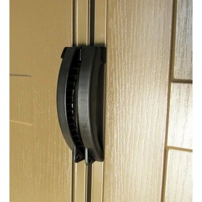 DURAMAX 40214 WoodBridge Plus Záhradný domček 7,6 m² + podlahová konštrukcia, vinylový, béžový
