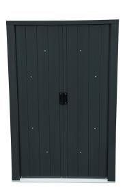 DURAMAX 50013 Riverton Top Zahradní domek 2,5 m² + podlahové profily, antracit