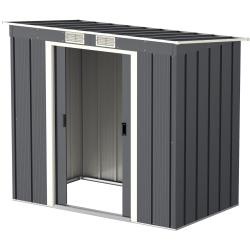 DURAMAX 50023 Pent Roof Eco Zahradní domek 2,5 m² + podlahové profily, antracit