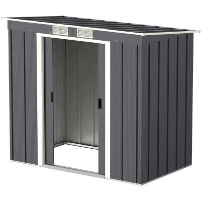 DURAMAX 50023 Pent Roof Eco Zahradní domek 2,5 m² + podlahové profily, antracit