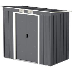 DURAMAX 50023 Pent Roof Eco Zahradní domek 2,5 m² + podlahové profily, antracit