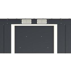 DURAMAX 50023 Pent Roof Eco Zahradní domek 2,5 m² + podlahové profily, antracit