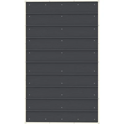DURAMAX 50023 Pent Roof Eco Zahradní domek 2,5 m² + podlahové profily, antracit