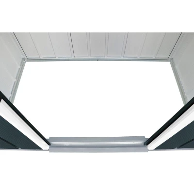 DURAMAX 50023 Pent Roof Eco Zahradní domek 2,5 m² + podlahové profily, antracit