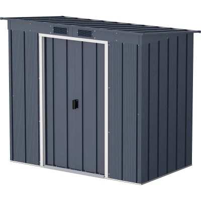 DURAMAX 50023 Pent Roof Eco Zahradní domek 2,5 m² + podlahové profily, antracit