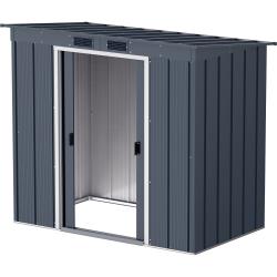 DURAMAX 50023 Pent Roof Eco Zahradní domek 2,5 m² + podlahové profily, antracit