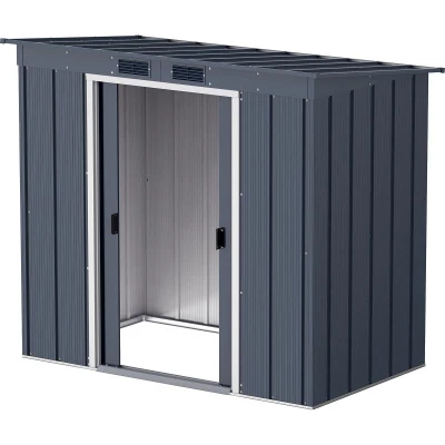 DURAMAX 50023 Pent Roof Eco Zahradní domek 2,5 m² + podlahové profily, antracit