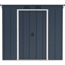 DURAMAX 50023 Pent Roof Eco Zahradní domek 2,5 m² + podlahové profily, antracit