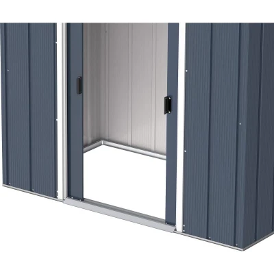 DURAMAX 50023 Pent Roof Eco Zahradní domek 2,5 m² + podlahové profily, antracit