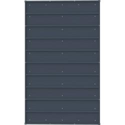 DURAMAX 50023 Pent Roof Eco Zahradní domek 2,5 m² + podlahové profily, antracit