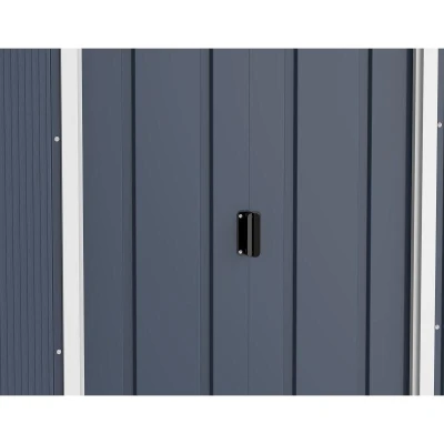 DURAMAX 50023 Pent Roof Eco Zahradní domek 2,5 m² + podlahové profily, antracit