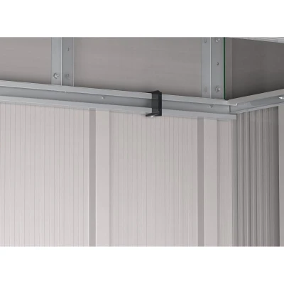 DURAMAX 50023 Pent Roof Eco Zahradní domek 2,5 m² + podlahové profily, antracit