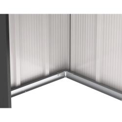 DURAMAX 50023 Pent Roof Eco Zahradní domek 2,5 m² + podlahové profily, antracit