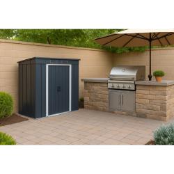 DURAMAX 50023 Pent Roof Eco Zahradní domek 2,5 m² + podlahové profily, antracit