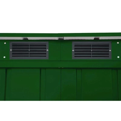 DURAMAX 50024 Pent Roof Eco Zahradní domek 2,5 m² + podlahové profily, zelený