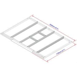 DURAMAX 57102 Podlahové profily pro domky 4,7 m²