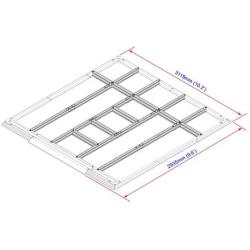 DURAMAX 57212 Podlahové profily pro domky 9,7 m²