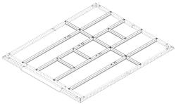 DURAMAX 57222 Podlahové profily pro domky 11,6 m²