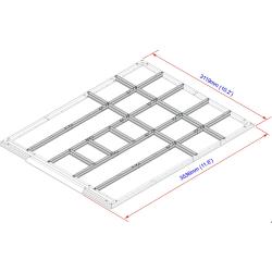 DURAMAX 57222 Podlahové profily pro domky 11,6 m²