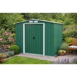 DURAMAX 60161 Titan Eco XL Zahradní domek 6,3 m², zelený