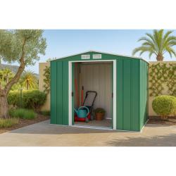 DURAMAX 60161 Titan Eco XL Zahradní domek 6,3 m², zelený