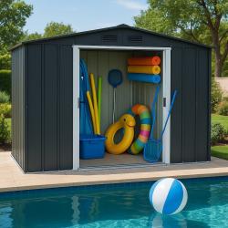 DURAMAX 61151 Titan Eco Zahradní domek 4,7 m², antracit