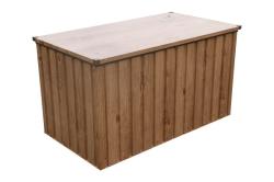 DURAMAX 71045 Zahradní úložný box 134 x 72 x 73 cm, 585 l, dekor dub